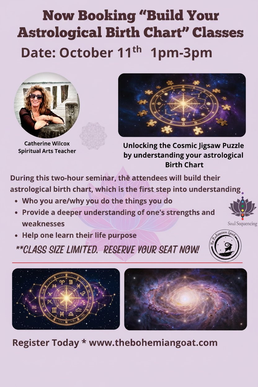 Build Your Astrological Birth Chart Class