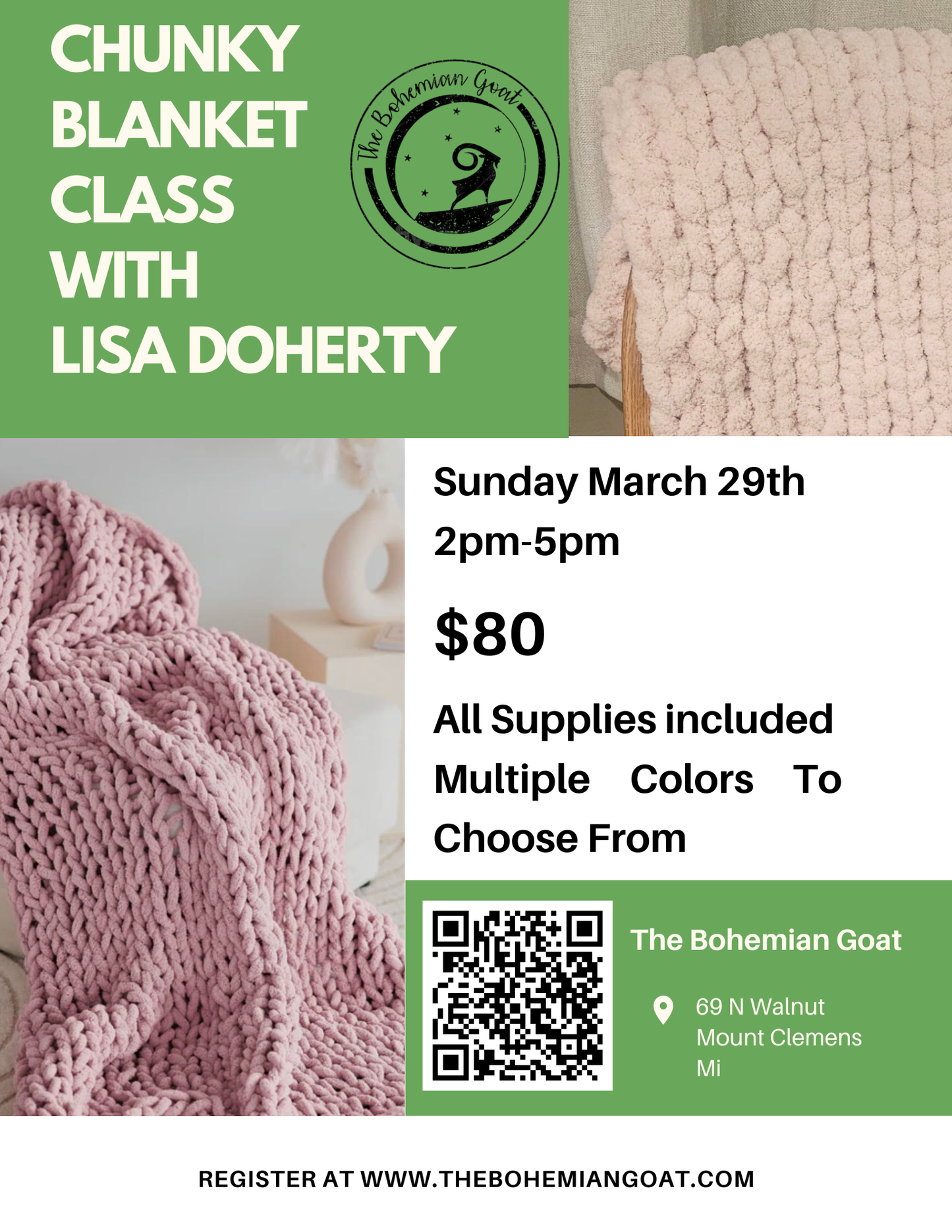 Chunky Blanket Class