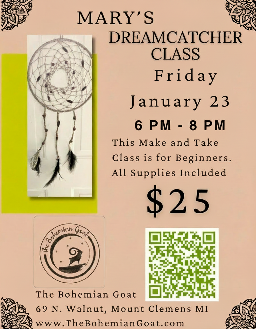 Mary's Dreamcatcher Class