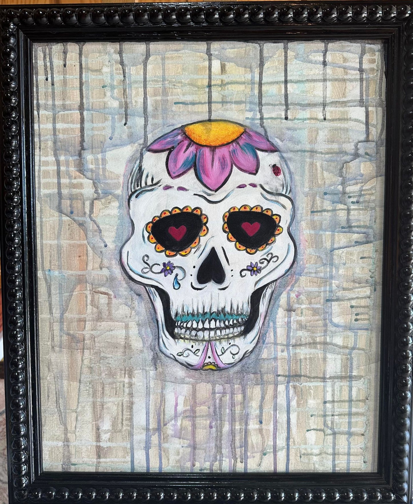 16 x 18 Sugar Weeping Skull