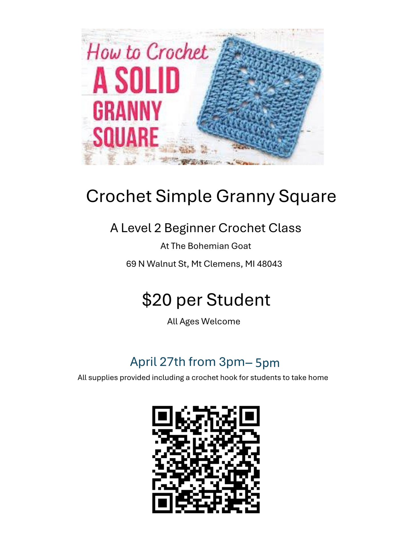 Crochet A Simple Granny Square