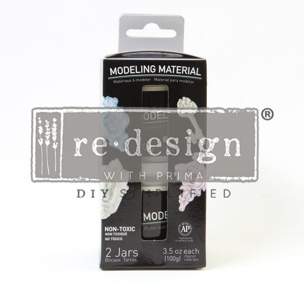 MODELING MATERIAL JAR, SET OF 2