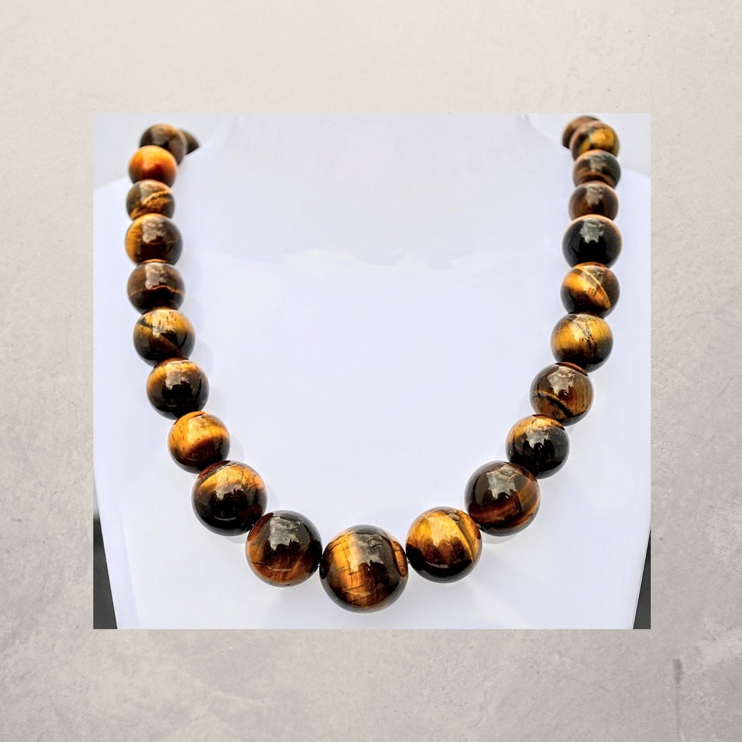 Graduated Tiger's Eye Necklace