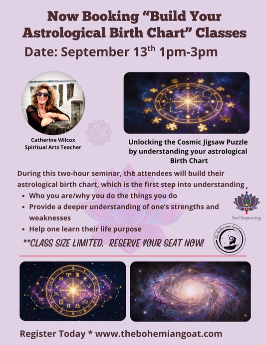 Build Your Astrological Birth Chart Class