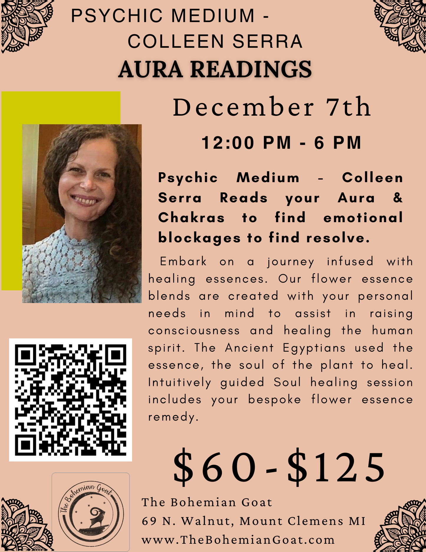 Aura Readings with Colleen Serra 12-7-24