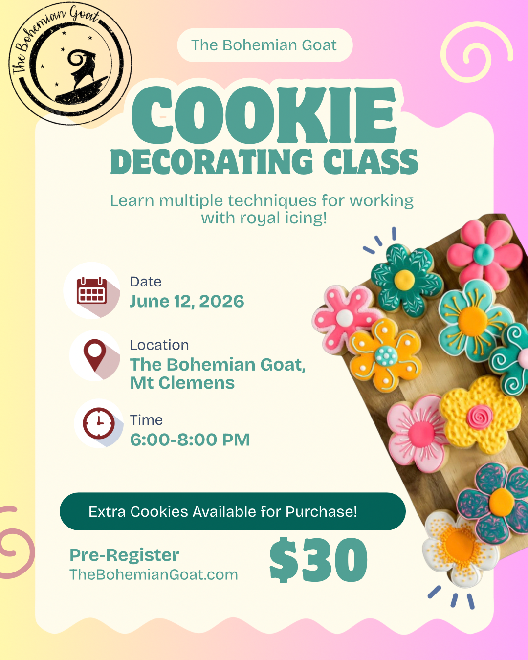 Cookie Decorating Class