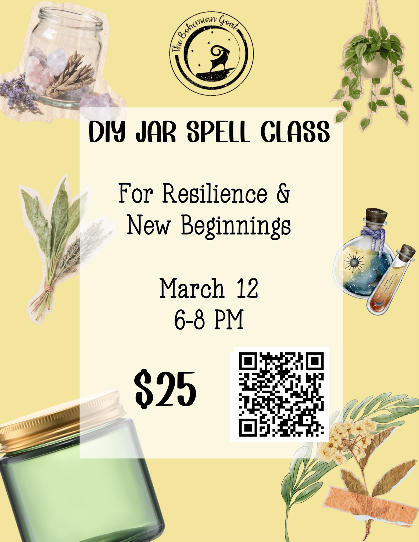 DIY Spell Jar Class