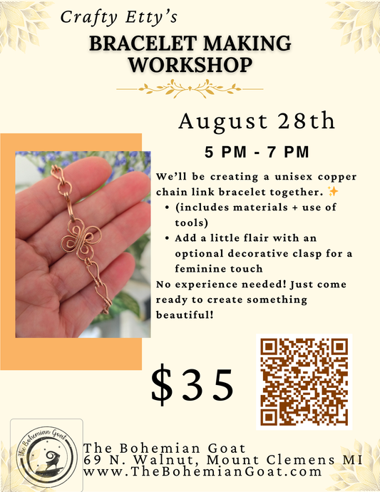 Crafty Etty's Bracelet Making Workshop