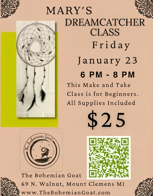 Mary's Dreamcatcher Class