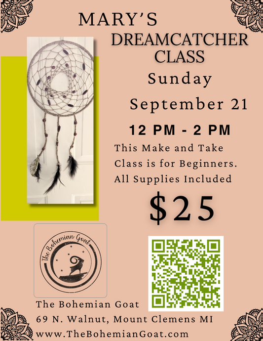 Mary's Dreamcatcher Class