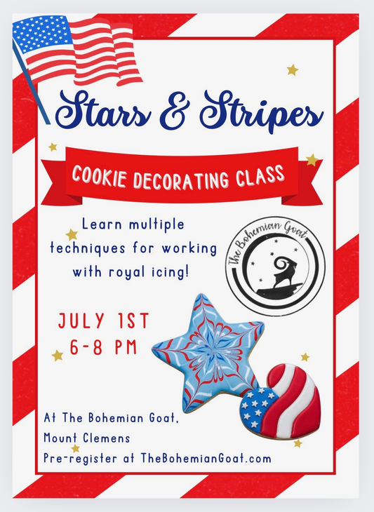 July Cookie Decorating Class